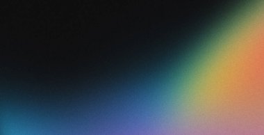 4K Gürültülü güzel renk eğimli arkaplan. Soyut pastel holografik bulanık gradyan arka plan dokusu renkli dijital tahıl yumuşak ses efekti nostalji, klasik, retro