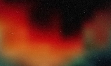 Gürültülü güzel vektör renk değişkeni arkaplanı. Soyut pastel holografik bulanık gradyan arka plan dokusu renkli dijital tahıl yumuşak ses efekti nostalji, klasik, retro