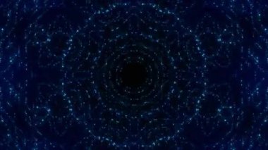 Devre tahtasında ve işlemci döngüsünde dijital veri hareket ediyor. Bilgisayar işleme ve düzenleme verileri. Soyut yüksek teknoloji yapay zeka (AI), veri madenciliği, modern bilgisayar teknolojisi yüzeyi