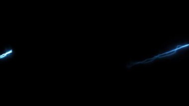 Kusursuz döngü animasyon zigzag hattı çerçeve 4K video hareketi grafiği. Canlandırılmış sınırlar parlayan neon ışıkları çerçevesi. soyut yıldırım neon dikdörtgen çerçeve çizgi animasyonu. Şimşek Yıldırımı