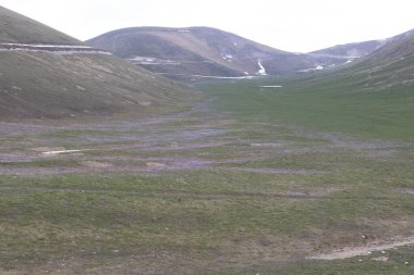 Campo Imperatore, Abruzzo 'da açık bir alan.