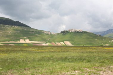 Castelluccio di Norcia, İtalya 'da.