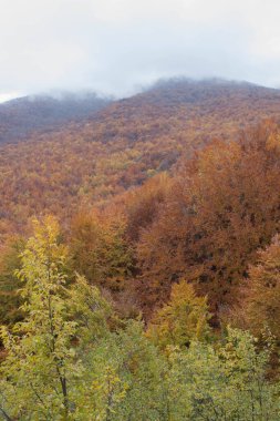 İtalya Abruzzo 'daki Campo Imperatore.