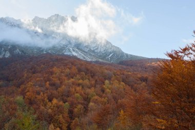 İtalya Abruzzo 'daki Campo Imperatore.