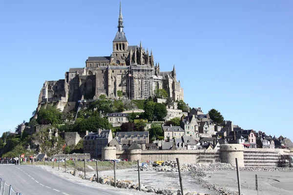 Mont Saint Michel Pendant Journée — Photo