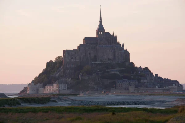 Mont Saint Michel Pendant Journée — Photo