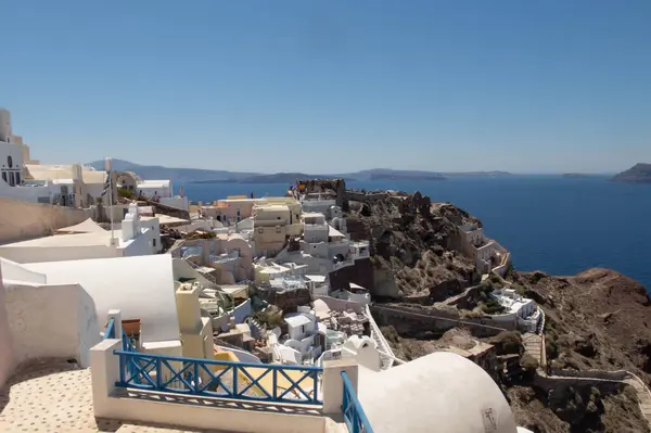 Blick Auf Santorin Griechenland — Stockfoto