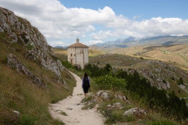 Rocca Calascio gündüz çekim yaptı.