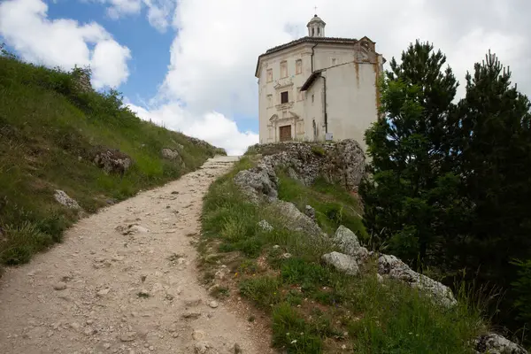 Rocca Calascio Tiro Durante Dia — Fotografia de Stock