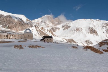 Abruzzo 'daki Gran Sasso Dağı