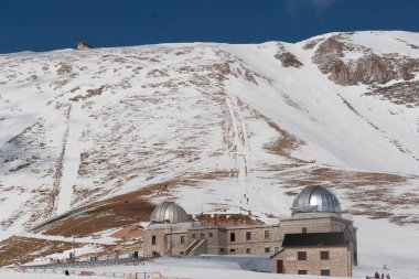 Abruzzo 'daki Gran Sasso Dağı