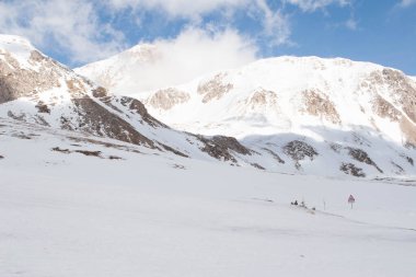 Abruzzo 'daki Gran Sasso Dağı