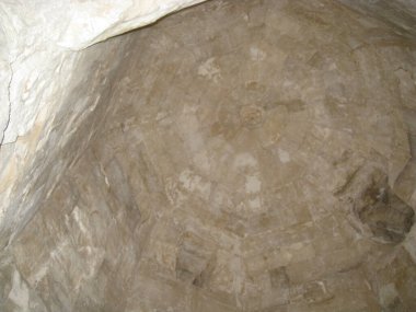 Castel del Monte antik binası güneşli bir günde çekildi