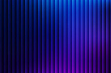A captivating abstract background featuring a gradient of blue and purple hues, accentuated by vertical stripes and subtle light effects. Ideal for modern designs. 