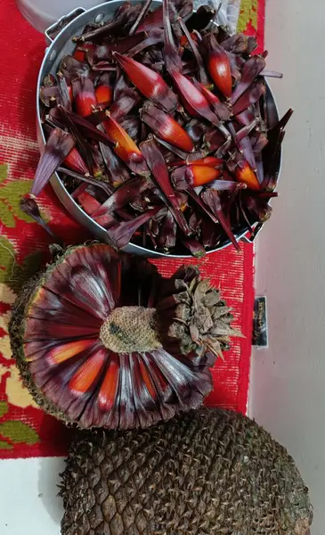 Lezzetli çam yemeğinin yakın görüntüsü