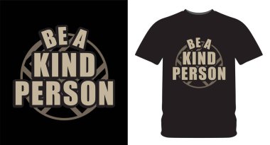 Tişört baskısı için nazik bir tipografi tasarımı yapın