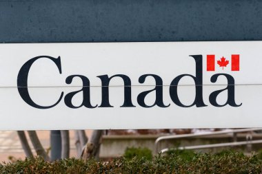 Toronto, ON, Kanada 17 Aralık 2022: Kanada Hükümeti.