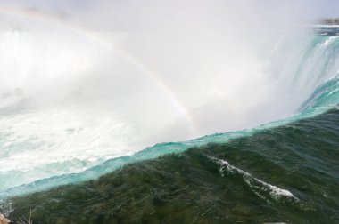 Niagara Falls adlı yaz zaman Kanada tarafında görüntülemek