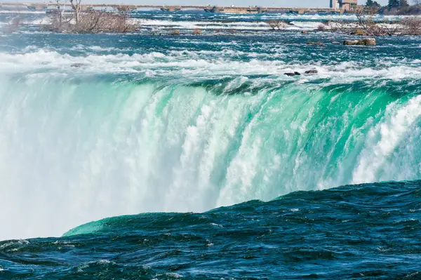 Вид Ніагарському Водоспаді Канадською Стороною Літній Час — стокове фото