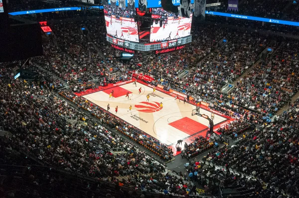 Торонто Канада Грудня 2022 Року Загальний Вигляд Scotiabank Arena Під Стокове Фото