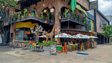 Playa del Carmen, Riviera Maya, Meksika - 15 Kasım 2023: Playa del Carmen 'deki 5.