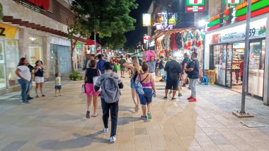 Playa del Carmen, Riviera Maya, Meksika - 15 Kasım 2023: Playa del Carmen 'deki 5.