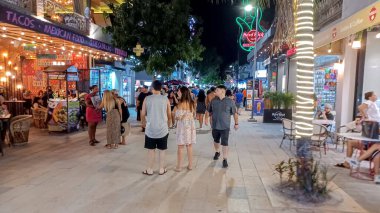 Playa del Carmen, Riviera Maya, Meksika - 15 Kasım 2023: Playa del Carmen 'deki 5.