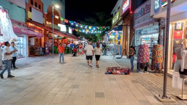 Playa del Carmen, Riviera Maya, Meksika - 15 Kasım 2023: Playa del Carmen 'deki 5.