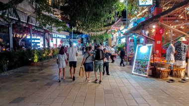 Playa del Carmen, Riviera Maya, Meksika - 15 Kasım 2023: Playa del Carmen 'deki 5.