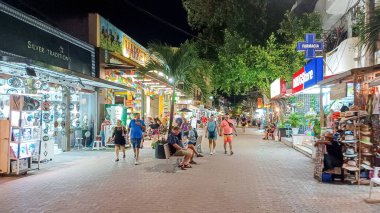 Playa del Carmen, Riviera Maya, Meksika - 15 Kasım 2023: Playa del Carmen 'deki 5.