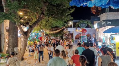 Playa del Carmen, Riviera Maya, Meksika - 15 Kasım 2023: Playa del Carmen 'deki 5.