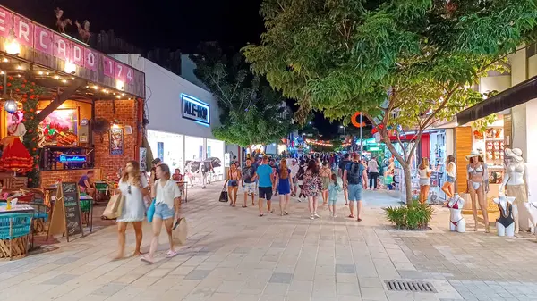 Playa del Carmen, Riviera Maya, Meksika - 15 Kasım 2023: Playa del Carmen 'deki 5.