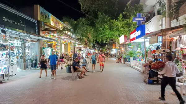 Playa del Carmen, Riviera Maya, Meksika - 15 Kasım 2023: Playa del Carmen 'deki 5.