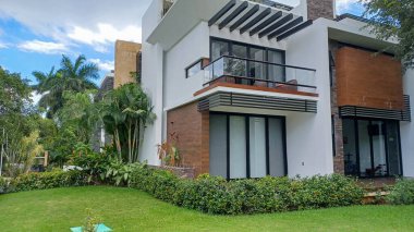 Playa del Carmen, Quintana Roo, Meksika - 20 Kasım 2023 Meksika 'da özel bir evde