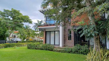 Playa del Carmen, Quintana Roo, Meksika - 20 Kasım 2023 Meksika 'da özel bir evde