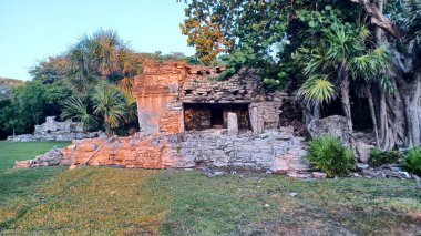 Playa del Carmen 'deki Maya harabelerine bakın.