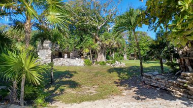 Playa del Carmen 'deki Maya harabelerine bakın.