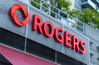 Toronto, ON, Kanada, 10 Ağustos 2023: Rogers Communications Inc., Kanadalı iletişim ve medya şirketi..