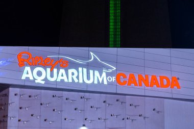 Toronto, ON, Kanada 23 Ağustos 2023: Rogers Centre Kanada 'nın Ontario şehrinde bulunan çok amaçlı geri çekilebilir bir çatı stadyumudur..