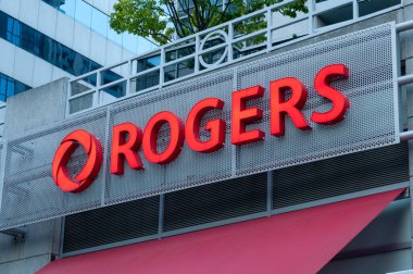 Toronto, ON, Kanada, 10 Ağustos 2023: Rogers Communications Inc., Kanadalı iletişim ve medya şirketi..