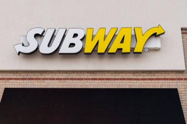 Toronto, ON, Kanada 23 Ağustos 2023 Subway, Amerika Birleşik Devletleri 'nin çok uluslu fast-food restoranı..