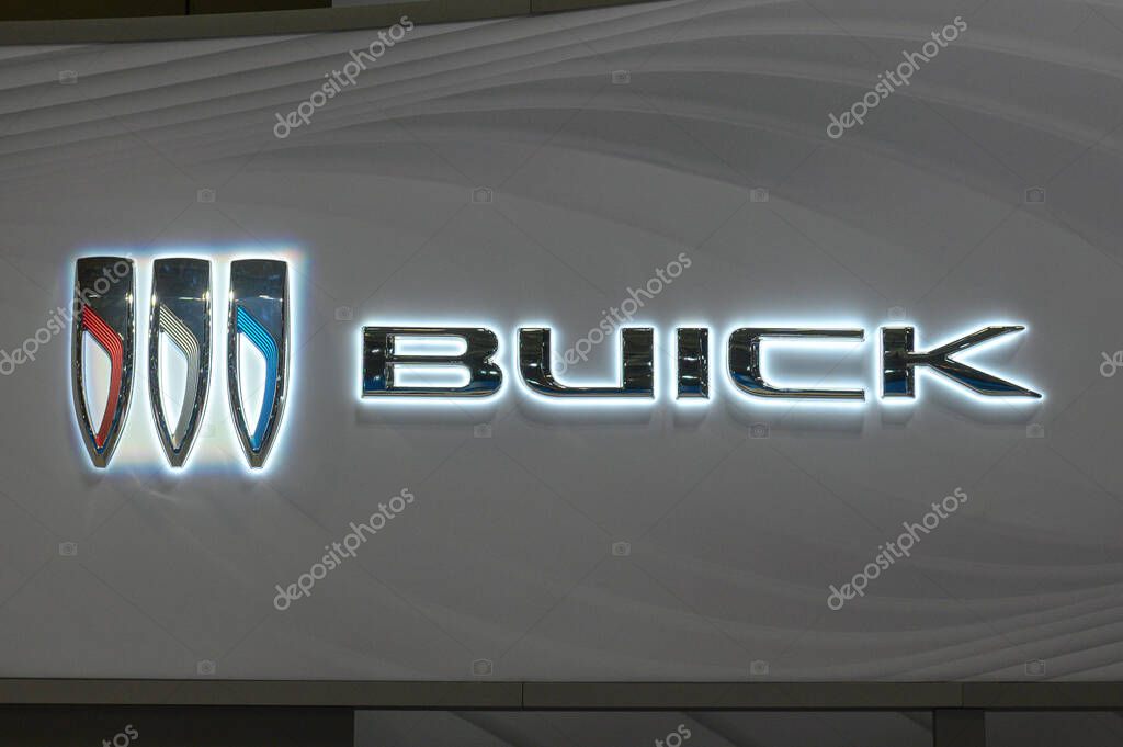 Toronto, ON, Canada  April 22, 2024: Close-up sign of a Buick GMC Car Dealer in Toronto.