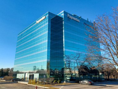 Toronto, ON, Kanada 20 Ocak 2024: Paymentus Fintech IT şirketinin logosu.