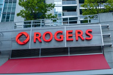 Toronto, ON, Kanada, 10 Ağustos 2023: Rogers Communications Inc., Kanadalı iletişim ve medya şirketi..