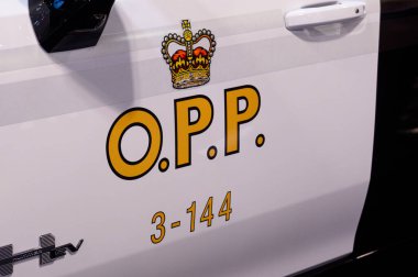Toronto, ON, Kanada 20 Ağustos 2023: Toronto Polis Teşkilatı.