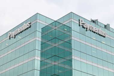 Toronto, ON, Kanada 20 Haziran 2024: Paymentus Fintech IT şirketinin logosu..