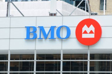 Toronto, ON, Kanada 1 Ağustos 2024 BMO Saha Spor Arenasının logosu ve markası..