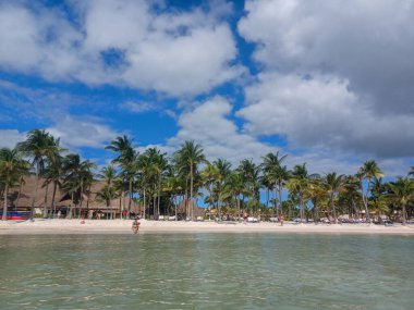 Quintana Roo, Meksika - 20 Kasım 2024 Playa del Car bölgesinde Playa del Carmen, Meksika