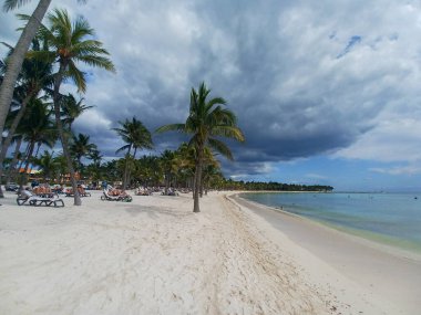 Quintana Roo, Meksika - 20 Kasım 2024 Playa del Car bölgesinde Playa del Carmen, Meksika