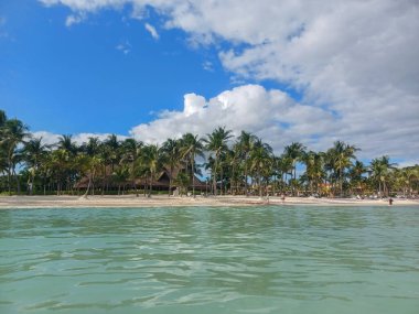 Quintana Roo, Meksika - 20 Kasım 2024 Playa del Car bölgesinde Playa del Carmen, Meksika